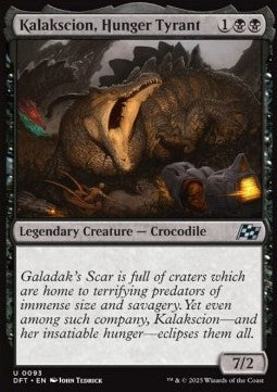 Kalakscion, Hunger Tyrant - Aetherdrift (Uncommon) [DFT-93] Main image