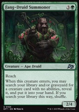 Fang-Druid Summoner - Aetherdrift (Uncommon) [DFT-163] Main image