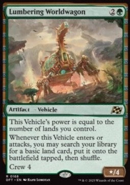 Lumbering Worldwagon - Aetherdrift (Rare) [DFT-168] Image principale du produit