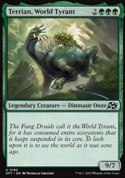 Terrian, World Tyrant - Aetherdrift (Uncommon) [DFT-182] Main image