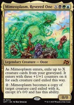 Mimeoplasm, Revered One - Aetherdrift (Mythic) [DFT-214] Image principale du produit