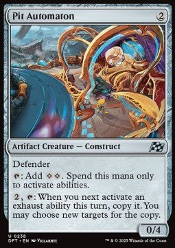Pit Automaton - Aetherdrift (Uncommon) [DFT-238] Main image