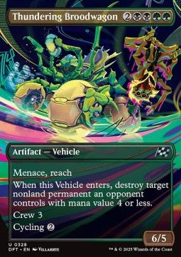 Thundering Broodwagon - Aetherdrift: Extras (Uncommon) [XDFT-328] Main image