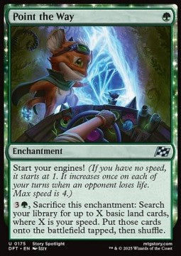 Point the Way - Aetherdrift (Uncommon) [DFT-175] Hover Image