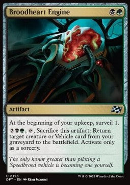 Broodheart Engine - Aetherdrift (Uncommon) [DFT-193] Main image