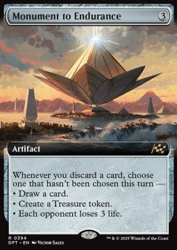 Monument to Endurance - Aetherdrift: Extras (Rare) [XDFT-394] Imagen principal del producto
