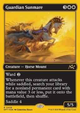 Guardian Sunmare (V.1) - Aetherdrift: First-Place (Rare) [DFTFP-429] Immagine principale del prodotto