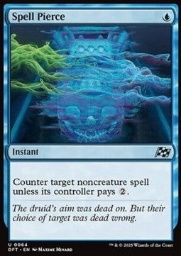 Spell Pierce - Aetherdrift (Uncommon) [DFT-64] Main image