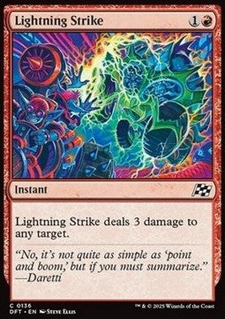 Lightning Strike - Aetherdrift (Common) [DFT-136] Imagen principal del producto