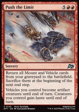 Push the Limit - Aetherdrift (Uncommon) [DFT-143] Main image