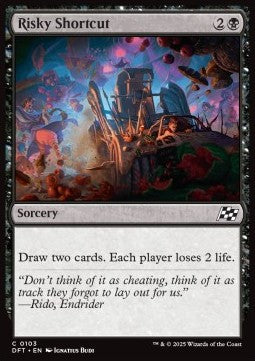 Risky Shortcut - Aetherdrift (Common) [DFT-103] Main image