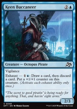 Keen Buccaneer - Aetherdrift (Common) [DFT-48] Imagen principal del producto