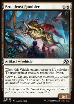 Broadcast Rambler - Aetherdrift (Common) [DFT-6] Imagen principal del producto