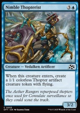 Nimble Thopterist - Aetherdrift (Common) [DFT-53] Main image