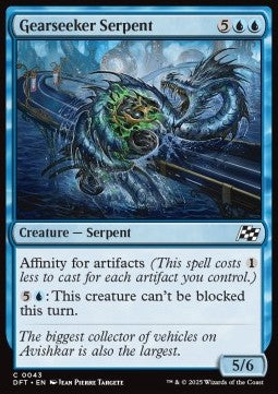 Gearseeker Serpent - Aetherdrift (Common) [DFT-43] Imagen principal del producto