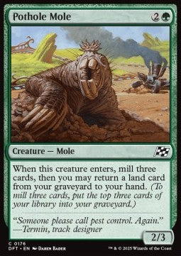 Pothole Mole - Aetherdrift (Common) [DFT-176] Main image