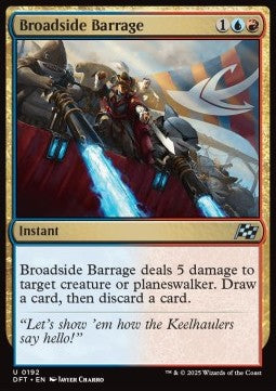 Broadside Barrage - Aetherdrift (Uncommon) [DFT-192] Main image