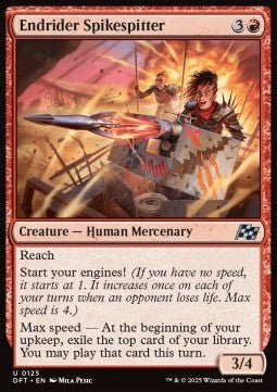 Endrider Spikespitter - Aetherdrift (Uncommon) [DFT-125] Main image