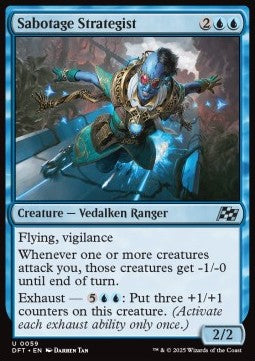 Sabotage Strategist - Aetherdrift (Uncommon) [DFT-59] Image principale du produit