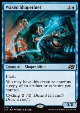 Waxen Shapethief - Aetherdrift (Rare) [DFT-74] Main image