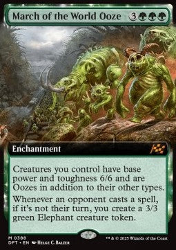 March of the World Ooze (V.1) - Aetherdrift: Extras (Mythic) [XDFT-388] Imagen principal del producto
