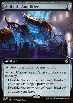Aetheric Amplifier - Commander: Aetherdrift: Extras (Rare) [XDFC-34] Immagine principale del prodotto