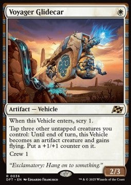 Voyager Glidecar - Aetherdrift (Rare) [DFT-36] Main image