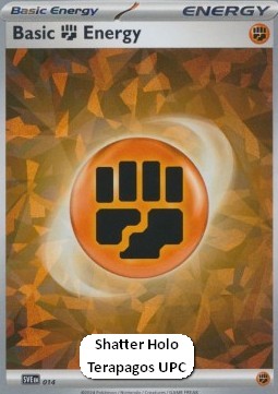 Basic Fighting Energy - Scarlet & Violet Energies (Fixed) [SVE-014] Main image