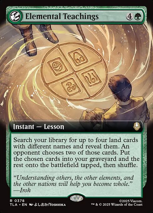 Elemental Teachings – Avatar: The Last Airbender (TLA-378) Magic: The Gathering card | LC-REM-20260804-15562145923404-809bd283-8587-44df-af27-fe4d9bdeedd0