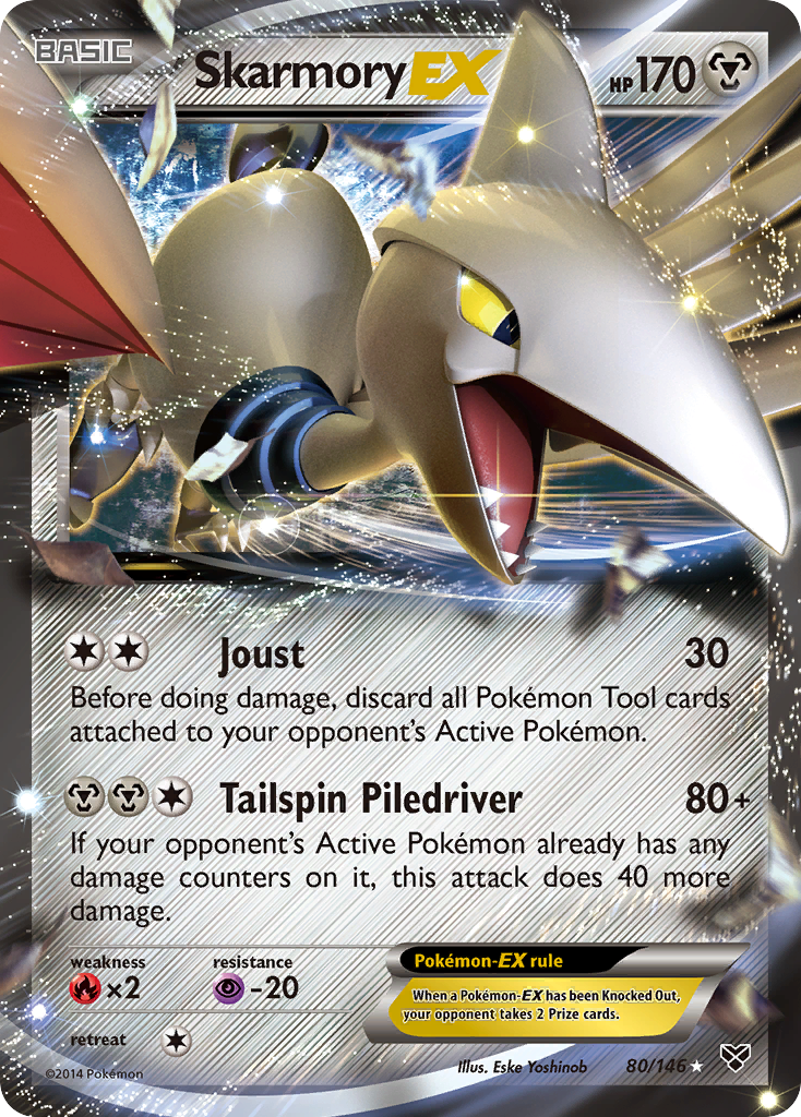 Skarmory EX – XY 80 – Pokémon TCG single card Hoofdafbeelding