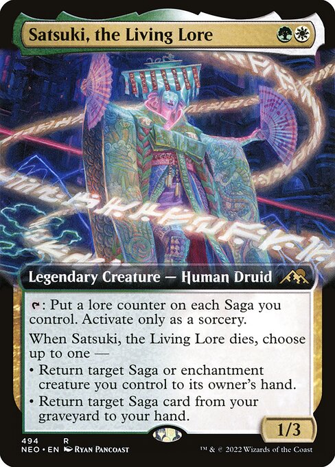 Satsuki, the Living Lore – Kamigawa: Neon Dynasty (NEO-494) Magic: The Gathering card | LC-REM-20260804-15151860613452-80aa5a9e-5152-4dc0-9a98-089a3d4d7dda
