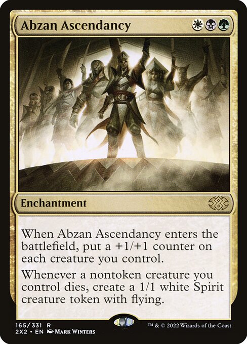 Abzan Ascendancy – Double Masters 2022 – 2X2 165 – English Magic card Imagen principal del producto