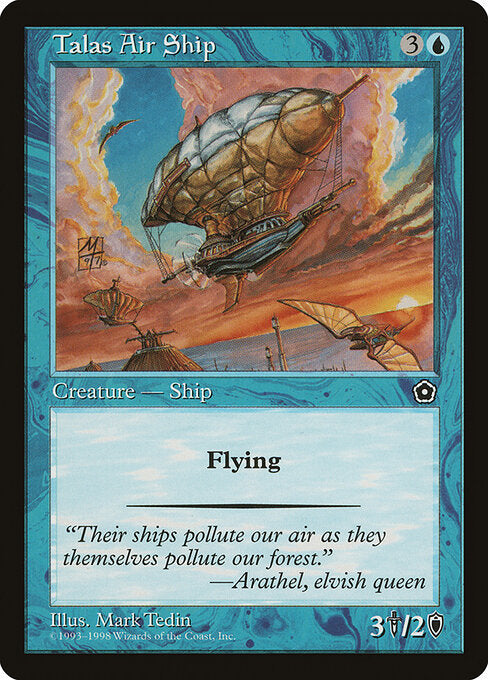 Talas Air Ship – Portal Second Age (P02-48) Magic: The Gathering card | LC-REM-20260804-15151820341580-80bc3159-f585-45cd-8578-f3bf2fa9b2d1