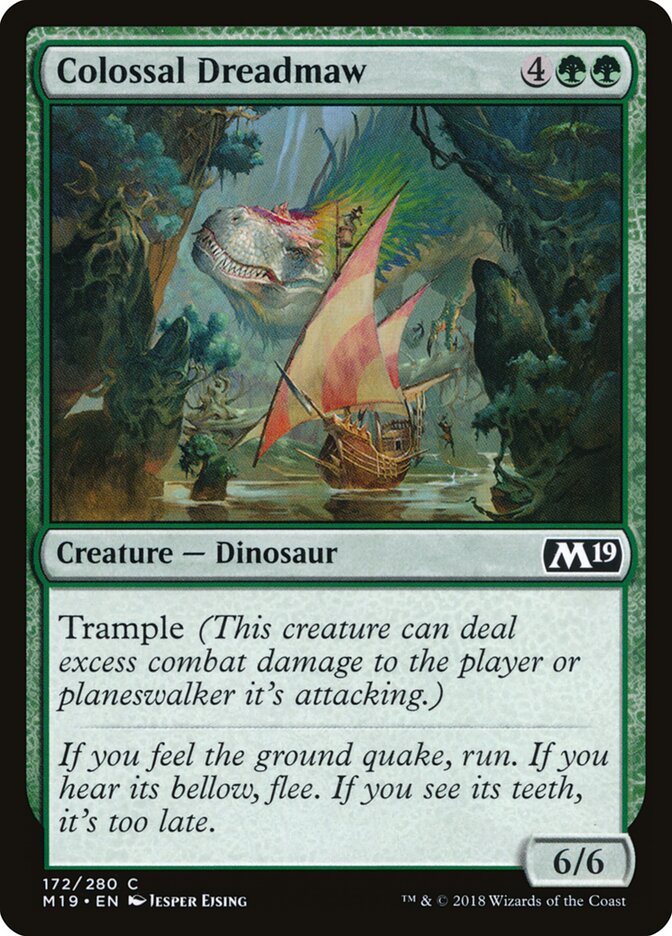 Colossal Dreadmaw - Core 2019 (Common) [M19-172] Main image