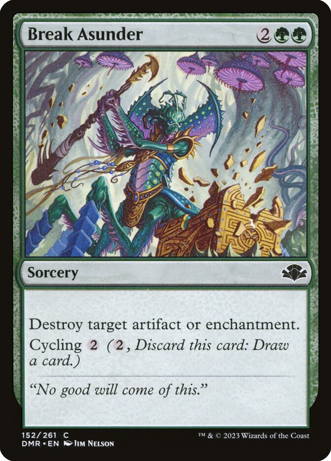 Break Asunder - Dominaria Remastered (Common) [DMR-152]