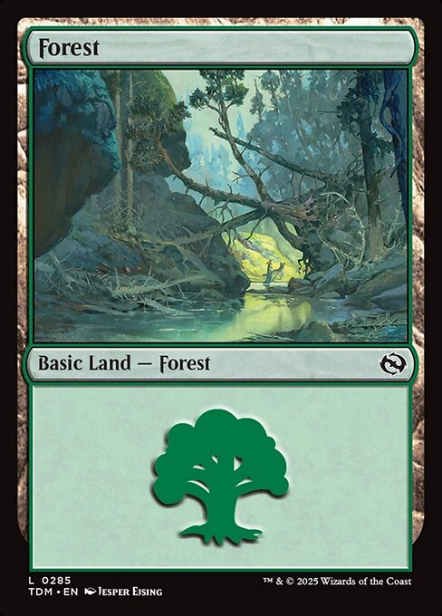 Forest – Tarkir: Dragonstorm (TDM-285) Magic: The Gathering card | LC-REM-20260804-15340023513420-8100bceb-ffba-487a-bb45-4fe2a156a8dc