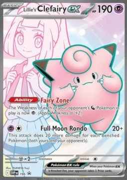 Lillie's Clefairy ex - SV Black Star Promos (Promo) [SVP-195] Immagine principale del prodotto