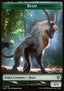Beast Token (G 3/3) // Beast Token (A 6/6) - Aetherdrift: Tokens (Token) [TDFT-CT 10/11]