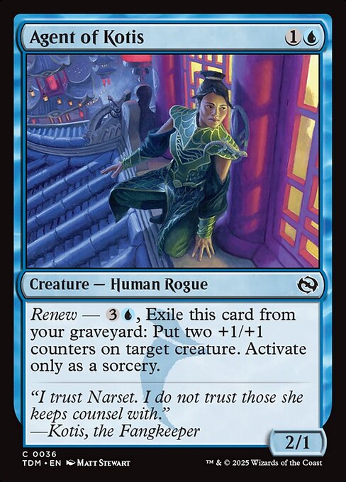 Agent of Kotis – Tarkir: Dragonstorm (TDM-36) Magic: The Gathering card | LC-REM-20260804-15401901818188-812d0462-0158-467f-951d-a7a121188a10