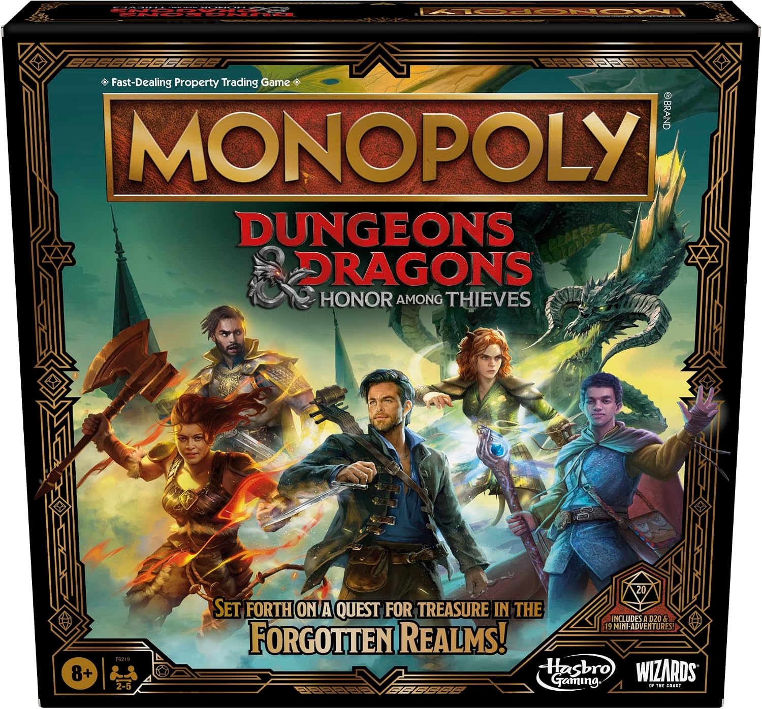 Monopoly Dungeons & Dragons: Honor Among Thieves (EN) – Engelse speldoos