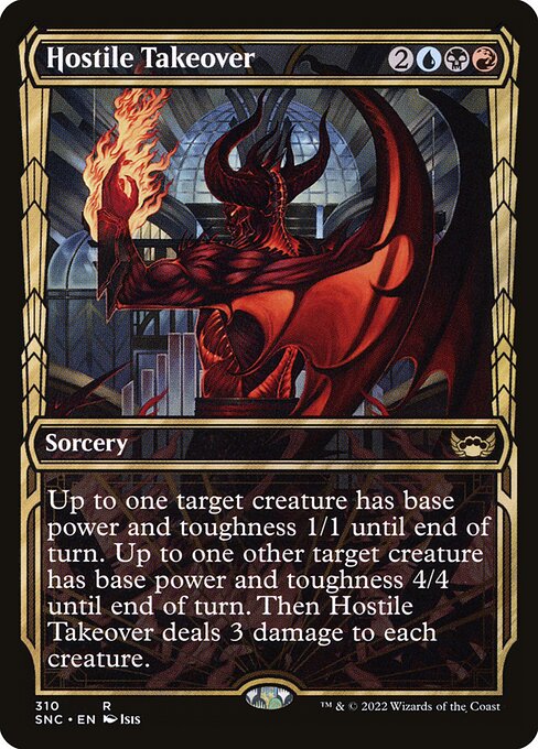 Hostile Takeover – Streets of New Capenna (SNC-310) Magic: The Gathering card | LC-REM-20260804-15383432167756-8137f134-0148-4df1-b575-ec861192c65c