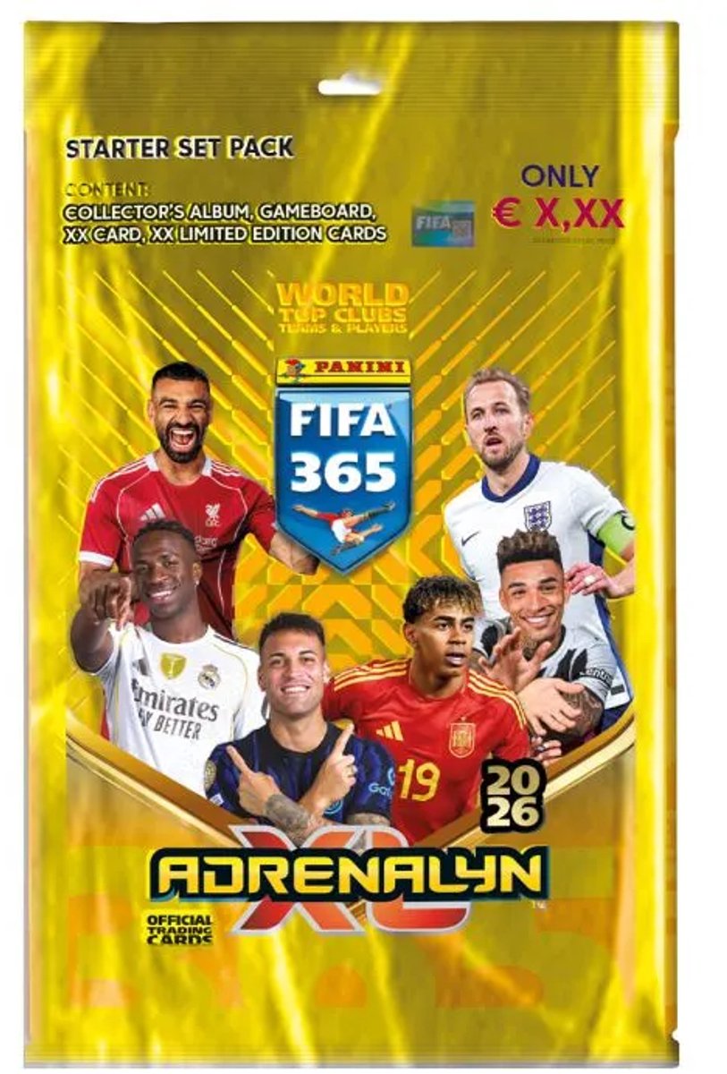 Adrenalyn XL Fifa 365 25/26 Mega Starter Pack