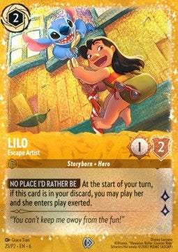 Lilo - Escape Artist - Promos Year 2 (Promo) [PR2-25] Imagen principal del producto