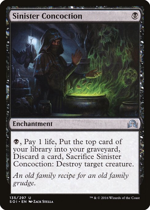 Sinister Concoction – Shadows over Innistrad (SOI-135) Magic: The Gathering card