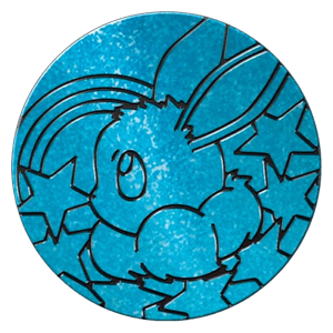 Prismatic Evolutions Mini Tins: Light Blue Eevee Coin - Prismatic Evolutions