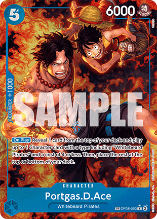 Portgas.D.Ace (OP08-052) - Royal Blood (Treasure Rare) [OP10-OP08-052] Immagine principale del prodotto