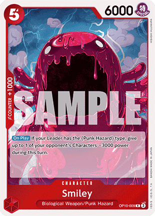 Smiley (OP10-009) - Royal Blood (Rare) [OP10-009] Main image