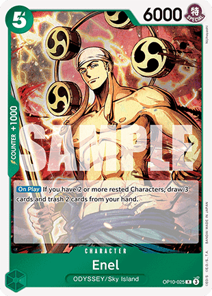 Enel (OP10-025) - Royal Blood (Rare) [OP10-025] Main image