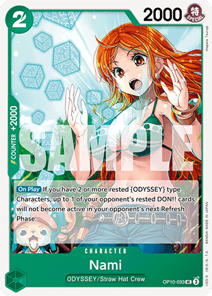 Nami (OP10-033) - Royal Blood (Uncommon) [OP10-033] Main image