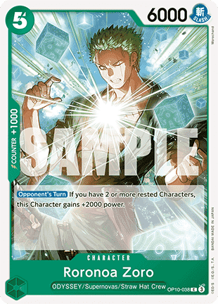 Roronoa Zoro (OP10-038) - Royal Blood (Common) [OP10-038]